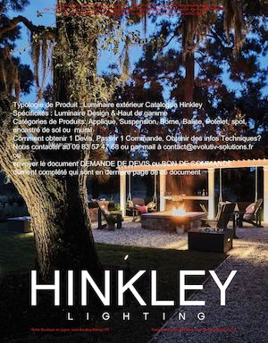 Hinkley Luminaire Extérieur Catalogue 2016