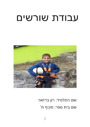 עבודת שורשים