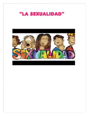 La Sexualidad Y Sus Dimensiones Rojas Gabriela