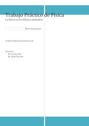 Trabajo Práctico De Física