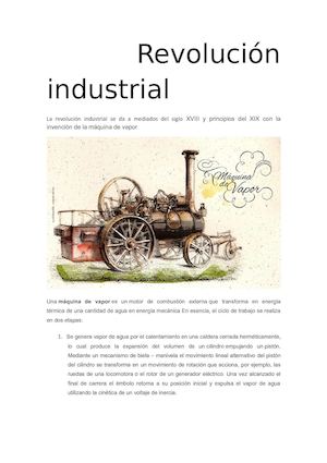 Revolución Industrial Inventos
