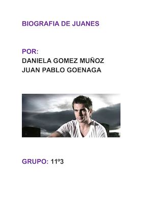 Biografia De Juanes
