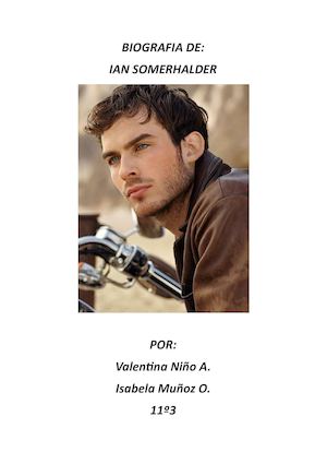 Biografia De Ian Somerhalder