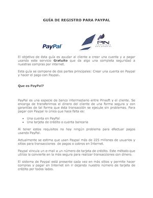 Guia de Pay Pal
