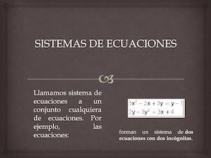 Sistemas De Ecuaciones