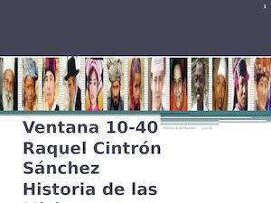Ventana 10 40 Presentacion