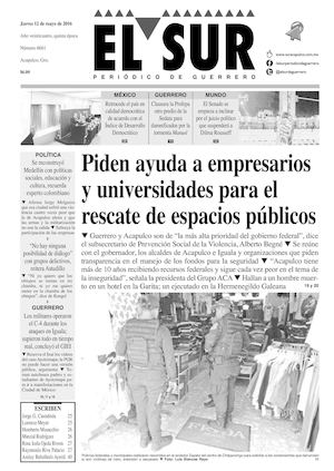 El Sur Jueves 12052016