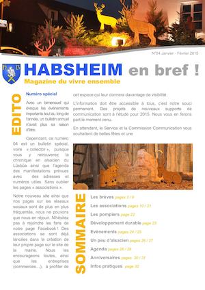 Habsheim en bref N°04