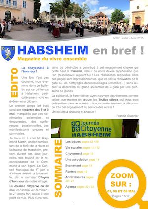 Habsheim en bref N°07