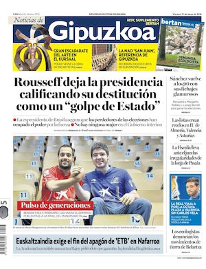 Noticias de Gipuzkoa 20160513
