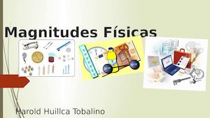 Magnitudes Fisicas