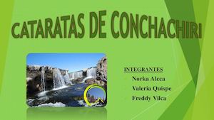 Cataratas De Conchachiri