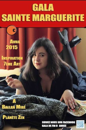 Affiche gala de fin d'année - Pulp Fiction