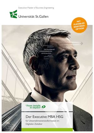 EMBA HSG in Business Engineering 2017-18