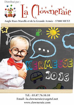 Catalogue Kermesse 2016 - La Clowneraie - Metz