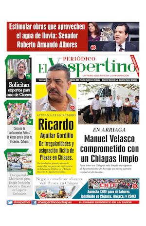 Periodico El Vespertino No 339