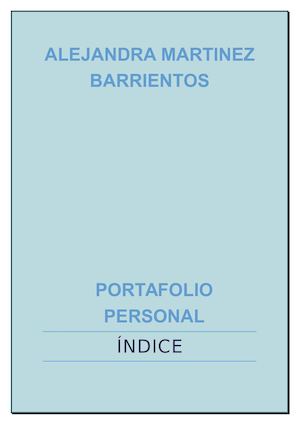 Portafolio Alejandra Martínez