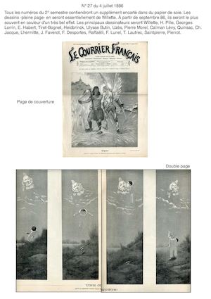 Le Courrier Français 2° Semestre 1886