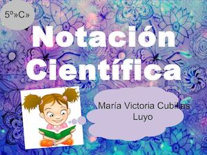 Notación Científica