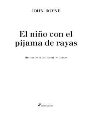 Nino Pijama Rayas Ilustrado 1er Capitulo