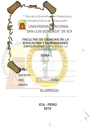 Caratula CIENCIAS DE LA COMUNICACION