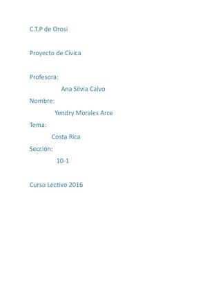 Proyecto De Civica Pdf