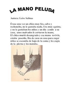 La Mano Peluda LEIRE SALINAS