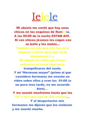 Ielele. Leyenda De Rumania. Andreea