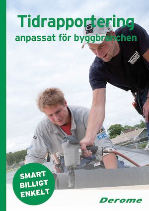 Tidrapportering Demo Derome