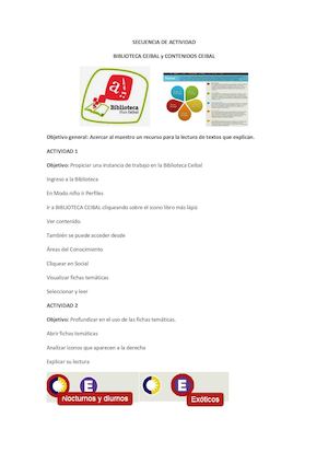 Biblioteca Ceibal Y Contenidos Ceibal