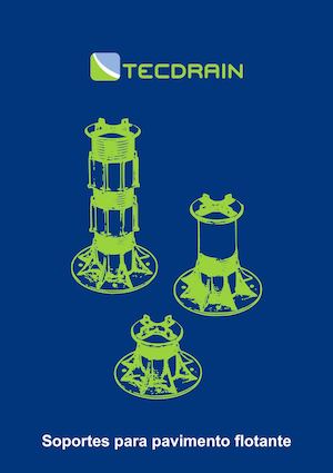 Tecdrain_01 CatalogO  Soportes Pavimento Flotante