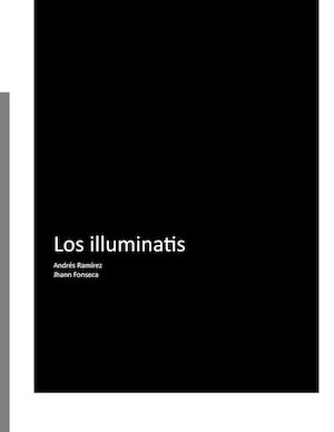 ¿Quiénes Son Los Illuminati?