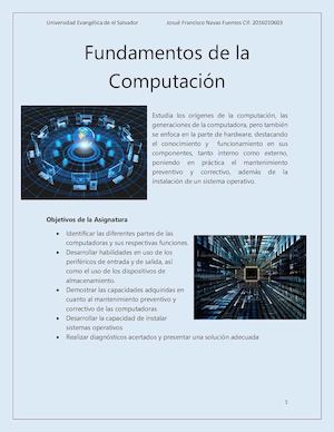 Revista De Fundamentos De La Computación
