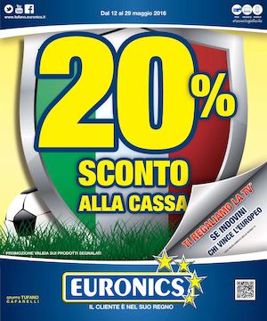 Volantino Euronics Tufano