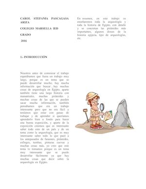 Arqueología Egipcia