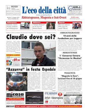 L'eco della città del 17 maggio 2016