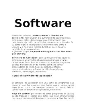 Software