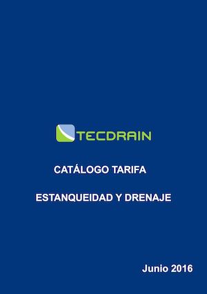 TECDRAIN_50 CATALOGO TARIFA JUNIO 2016
