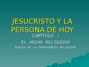 El Hecho Religioso