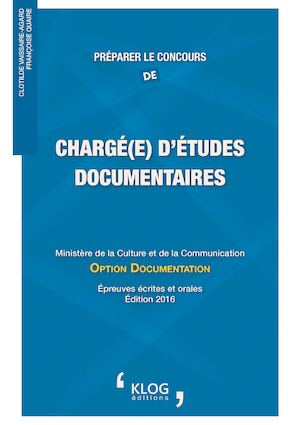 Préparer le concours de Chargé(é) d'études documentaires