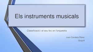 Els Instruments Musicals
