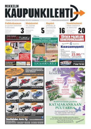 Mikkelin Kaupunkilehti 20/2016