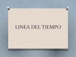 Linea Del Tiempo