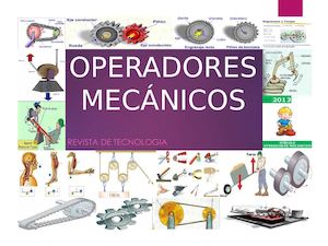 OPERADORES MECANICOS