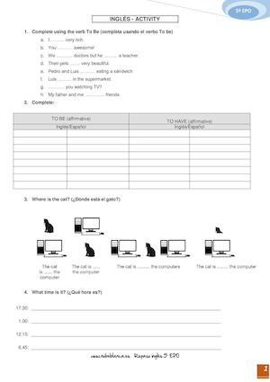 VERANO Cuaderno Inglés 5