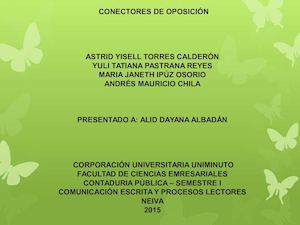 Exposicion 1 Conectores