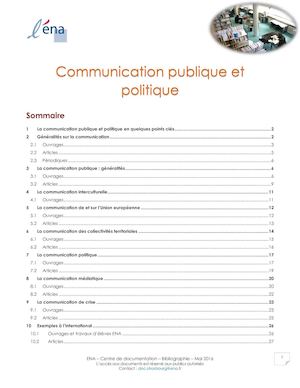 communication publique et politique (mai 2010)