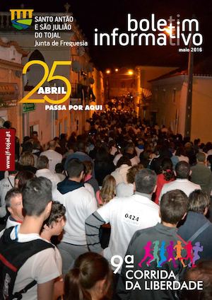 Boletim Informativo – Junta de Freguesia do Tojal – maio 2016