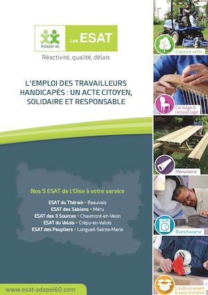 Les Métiers de nos ESAT - Adapei De L'oise