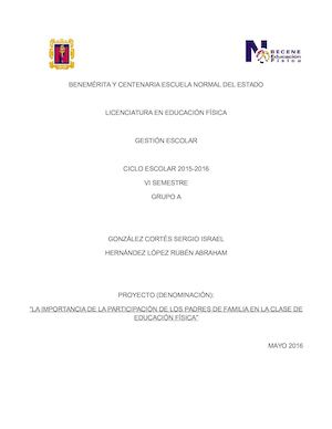 Proyecto Matrogimnasia